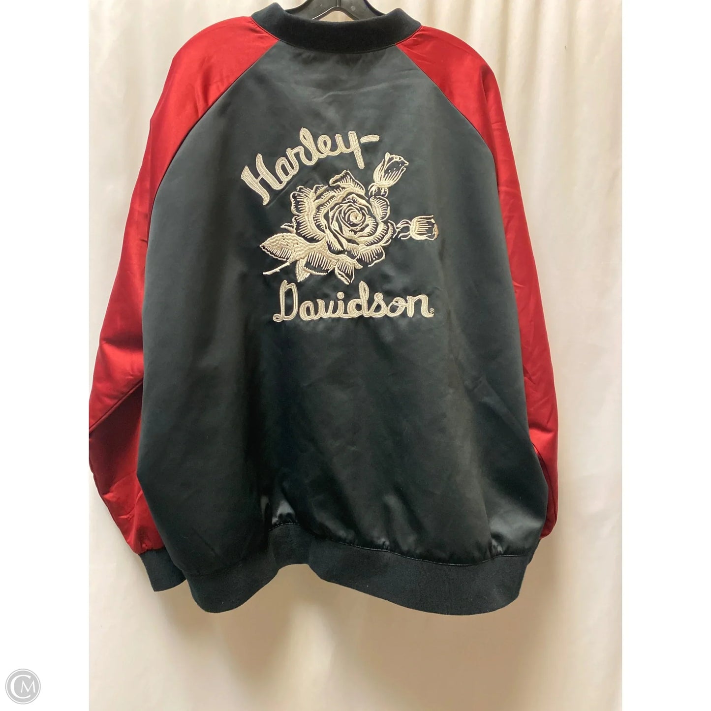 Jacket Moto By Harley Davidson In Maroon, Size: 3x