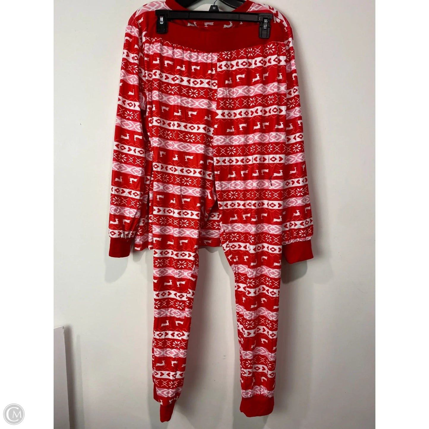Pajamas 2pc By Clothes Mentor In Red, Size: L