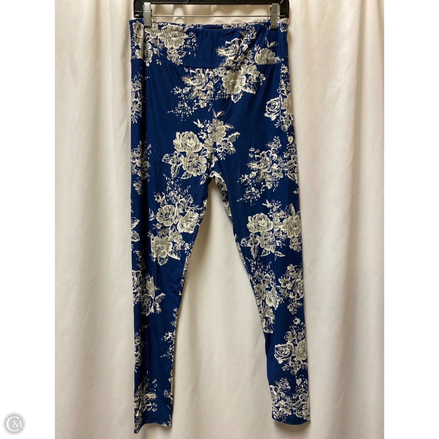 Pants Leggings By Lularoe In Blue, Size: Osfm