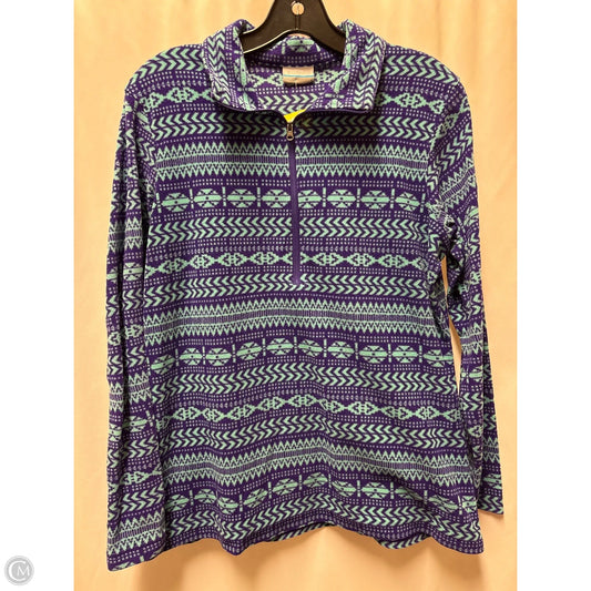 Athletic Fleece By Columbia In Purple, Size: L