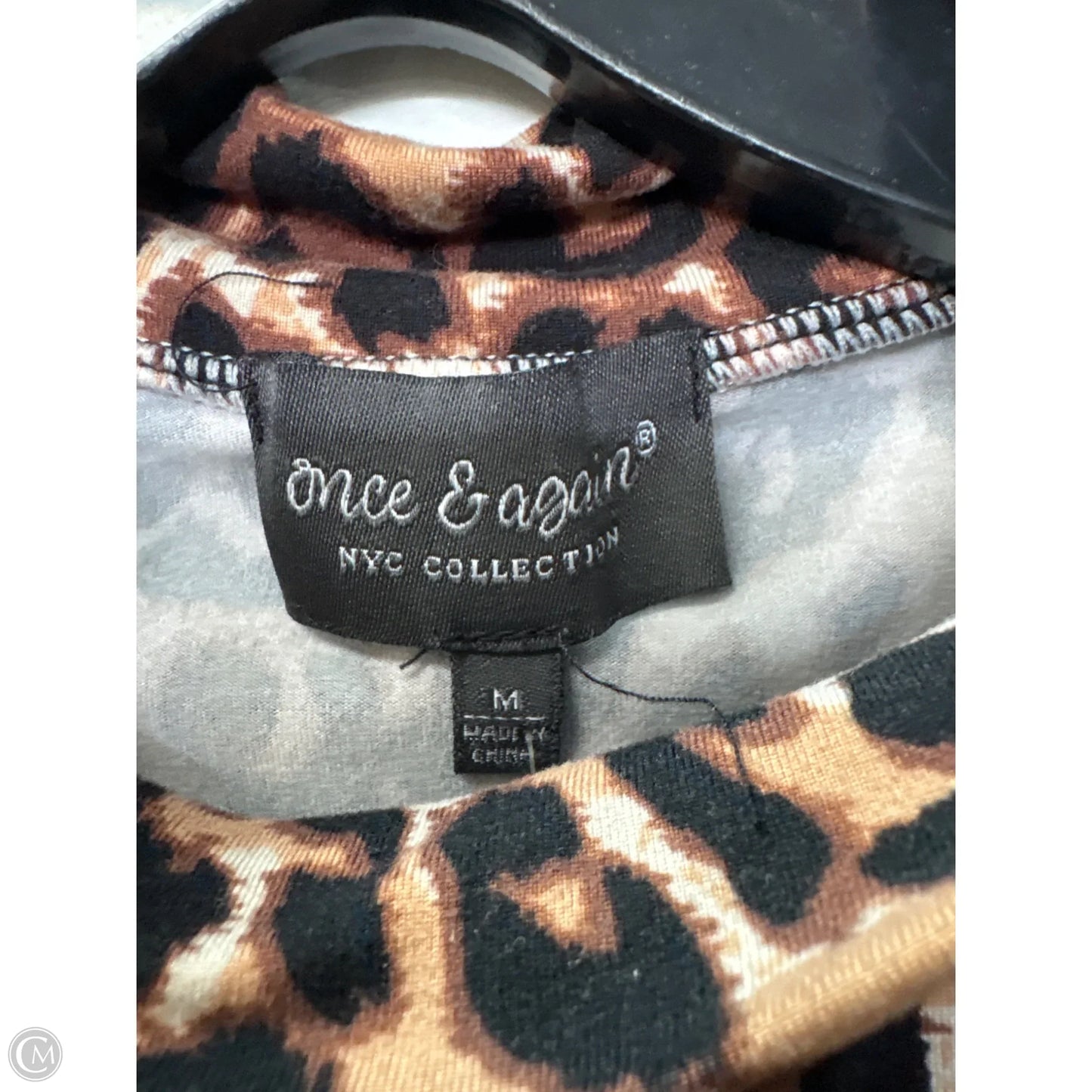 Top Sleeveless By Clothes Mentor In Animal Print, Size: M