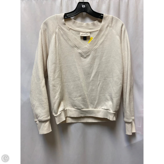 Sweatshirt Crewneck By Universal Thread In Beige, Size: Xs