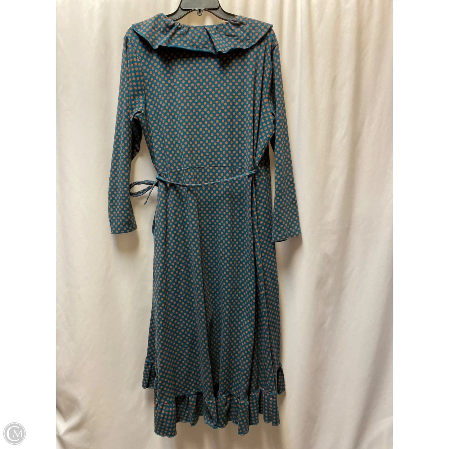 Dress Casual Maxi By Matilda Jane In Teal, Size: Xl