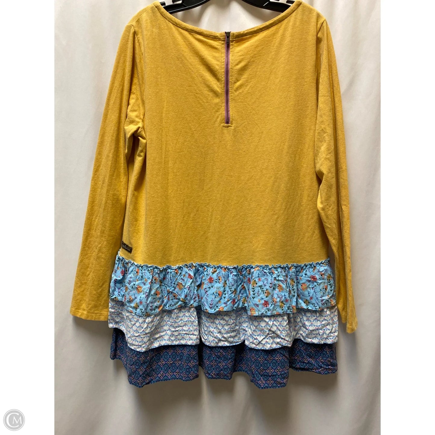 Top Long Sleeve By Matilda Jane In Orange, Size: Xl