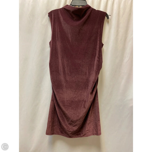 Dress Casual Midi By A New Day In Purple, Size: L