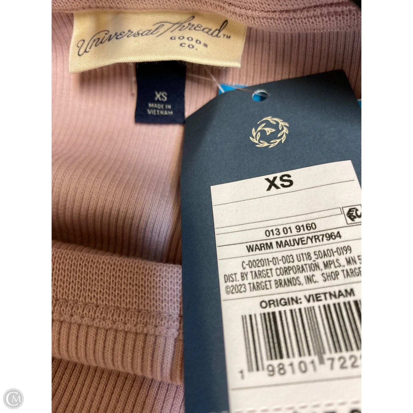 Top Long Sleeve By Universal Thread In Pink, Size: Xs