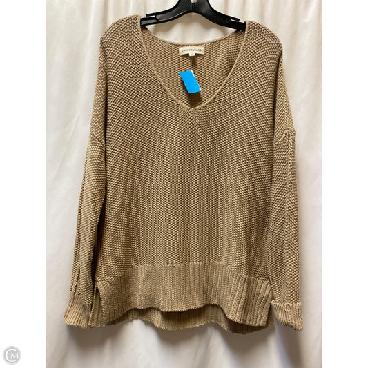 Sweater By Lucky Brand In Brown, Size: M