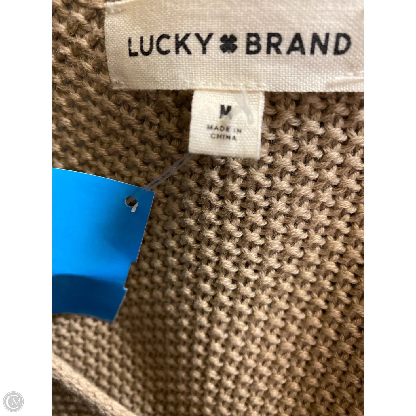 Sweater By Lucky Brand In Brown, Size: M