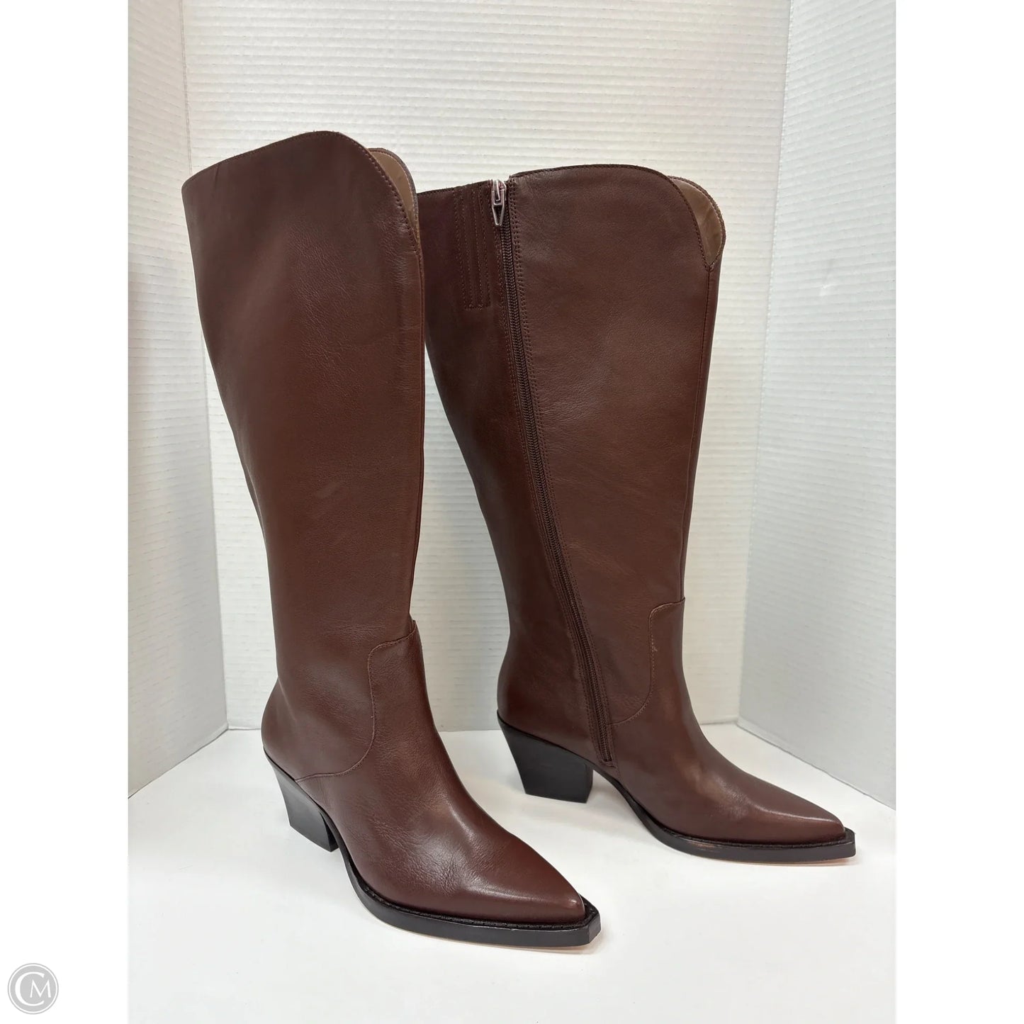 Boots Knee Heels By Dolce Vita In Brown, Size: 6