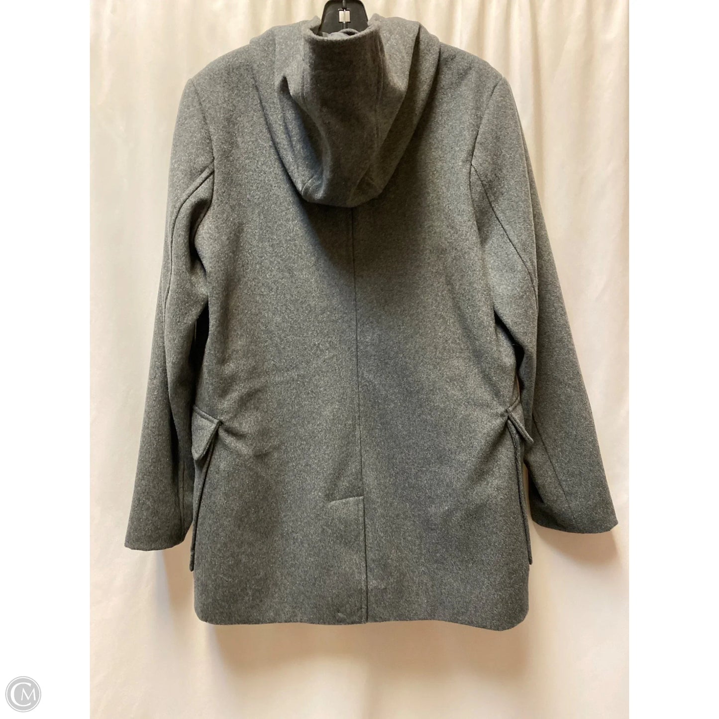 Coat Peacoat By Merona In Grey, Size: Xl