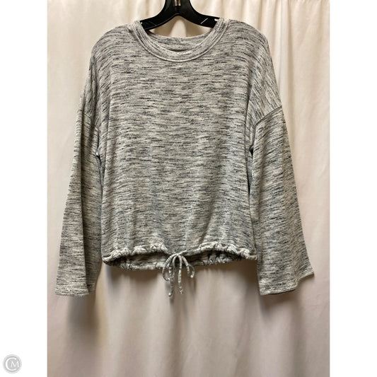 Top Long Sleeve By Aerie In Grey, Size: M