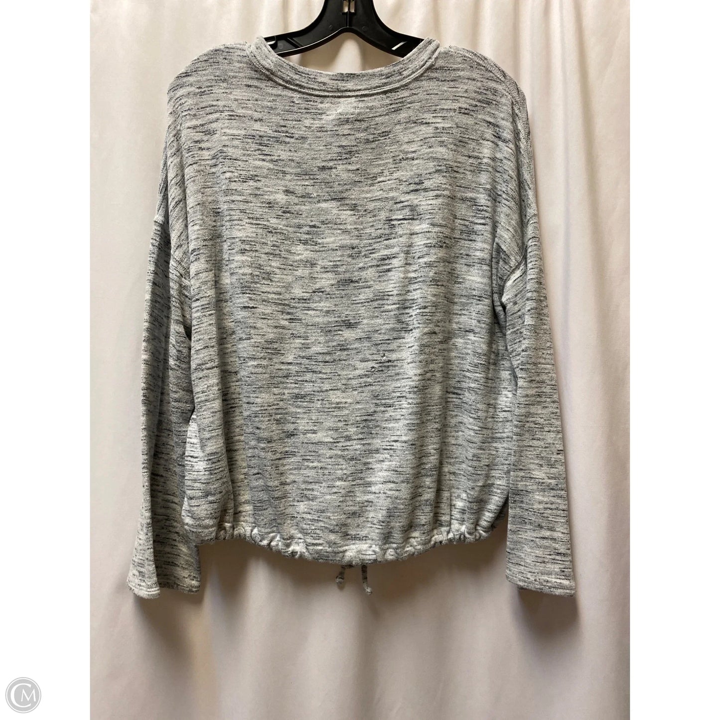 Top Long Sleeve By Aerie In Grey, Size: M