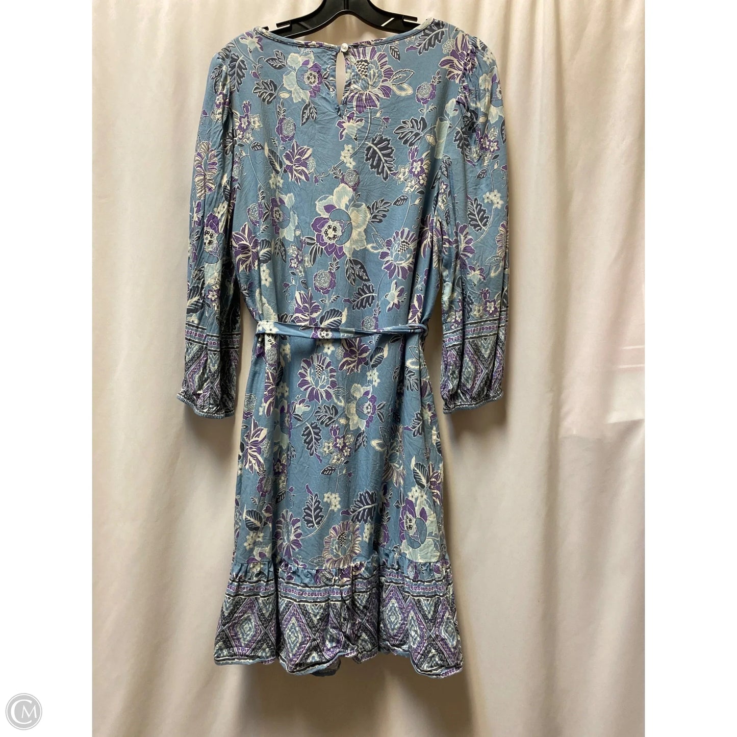 Dress Casual Midi By Beachlunchlounge In Blue, Size: Xl