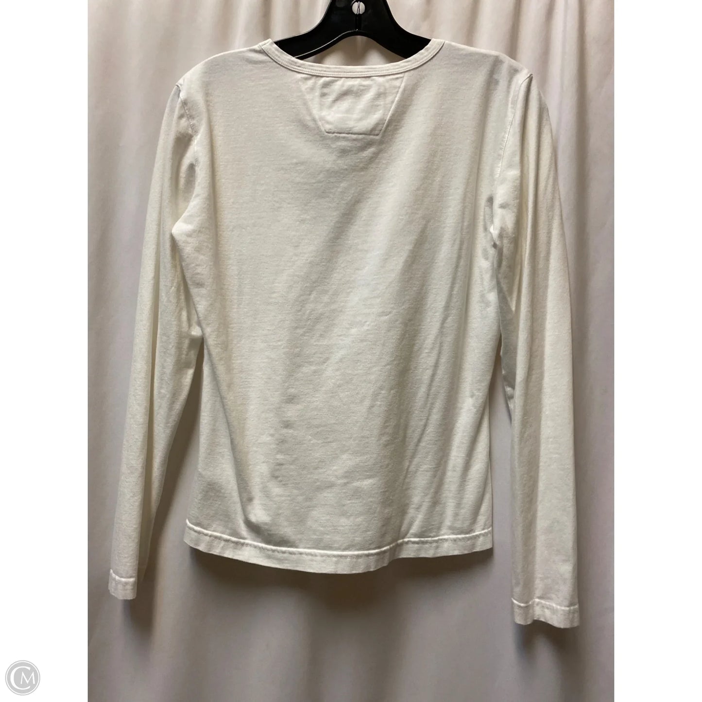 Top Long Sleeve By Harley Davidson In White, Size: M