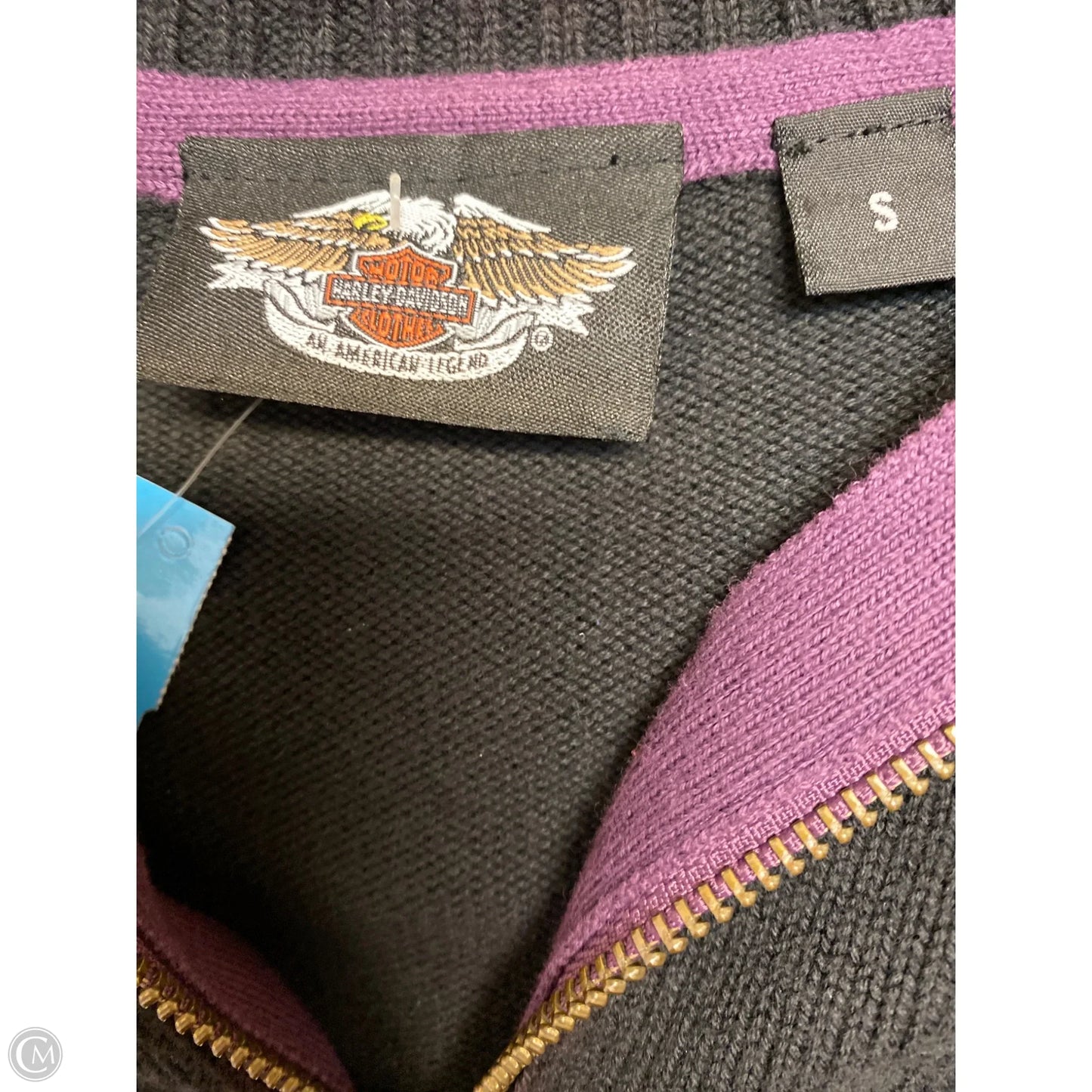 Sweater By Harley Davidson In Black, Size: S