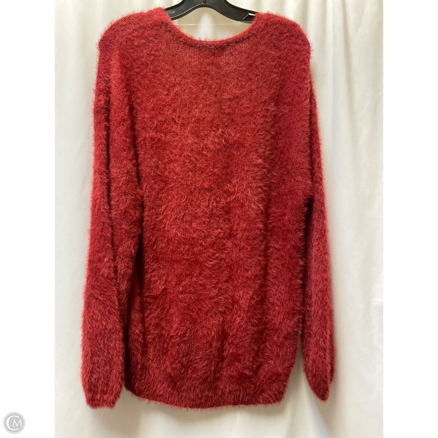 Sweater By Ava & Viv In Red, Size: L