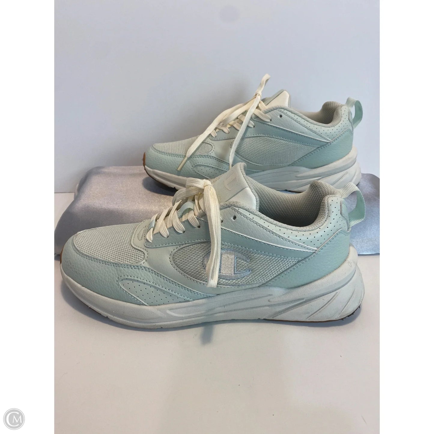 Shoes Athletic By Champion In Green, Size: 9