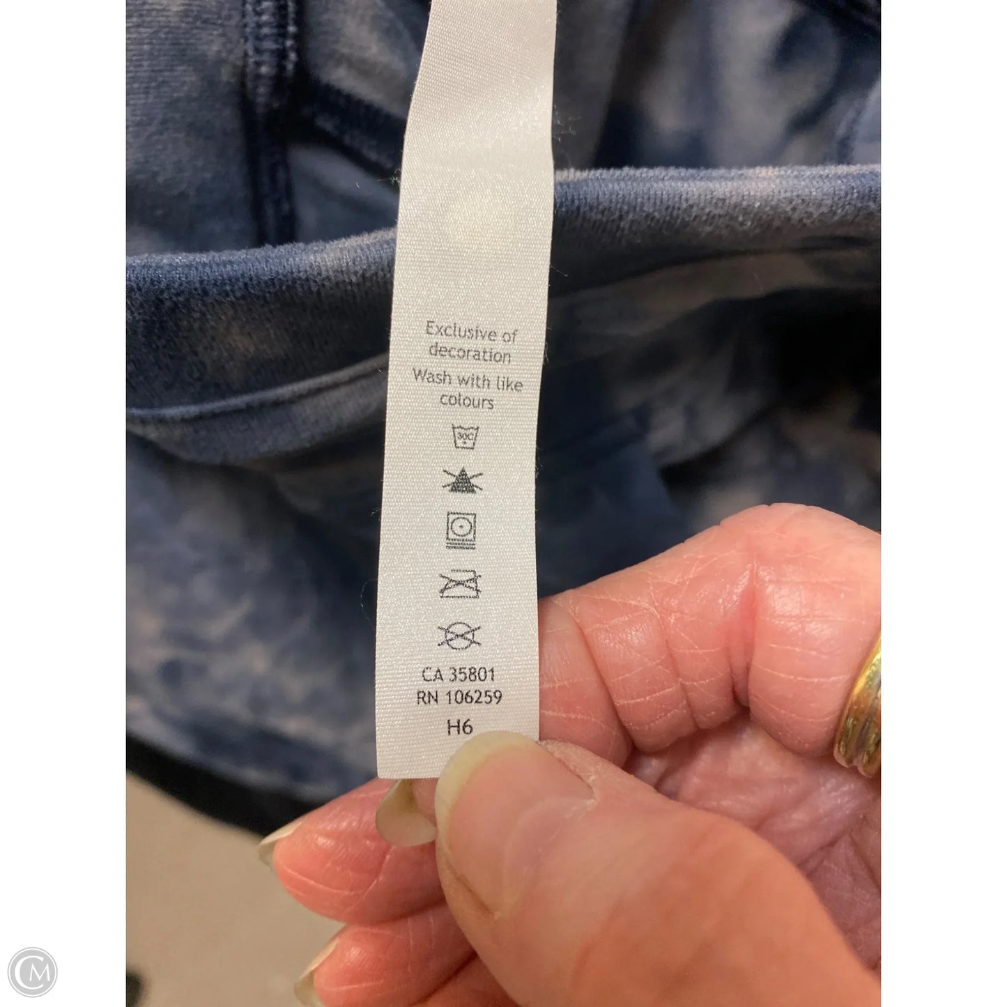 Athletic Pants By Lululemon In Blue, Size: 6