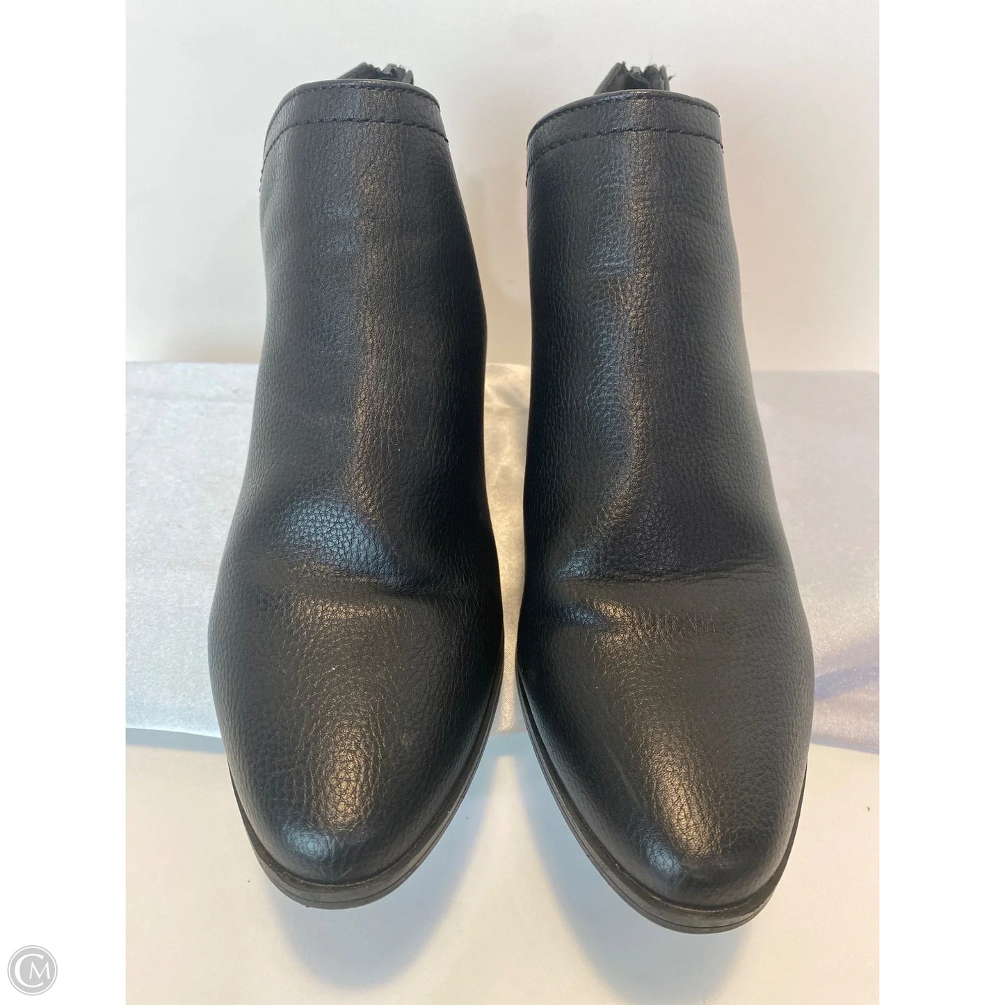 Boots Ankle Heels By Maurices In Black, Size: 8.5