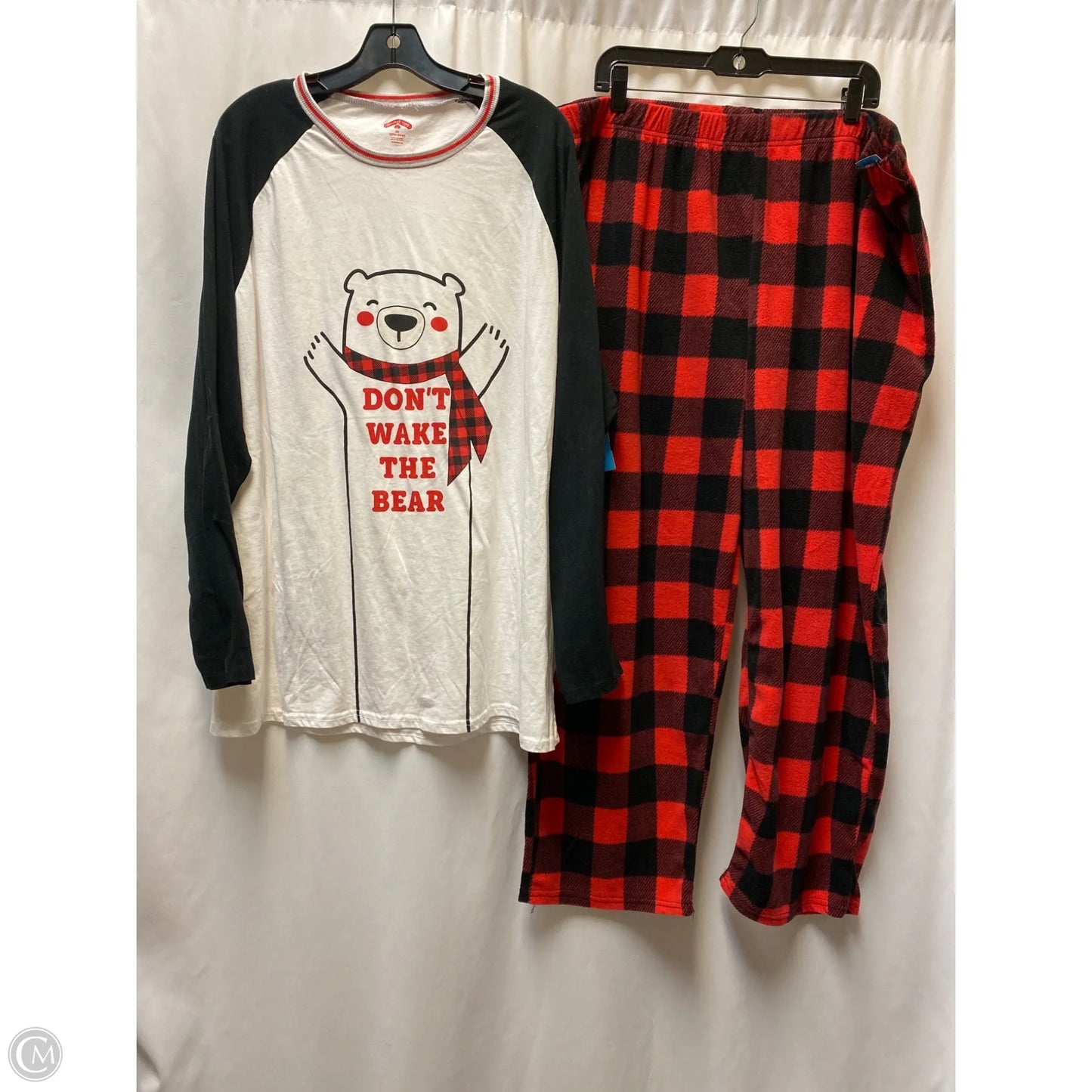 Pajamas 2pc By Holiday Time In Red, Size: 3x