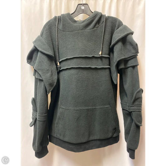 Sweatshirt Hoodie By Clothes Mentor In Black, Size: L