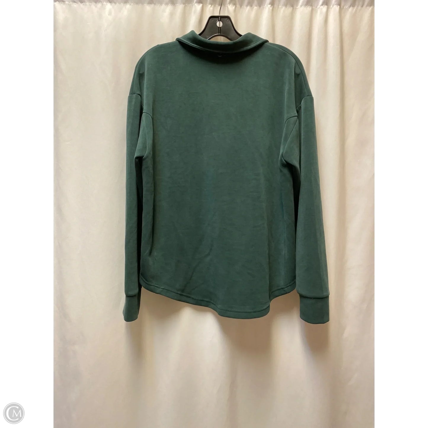 Top Long Sleeve By Cable And Gauge In Green, Size: M