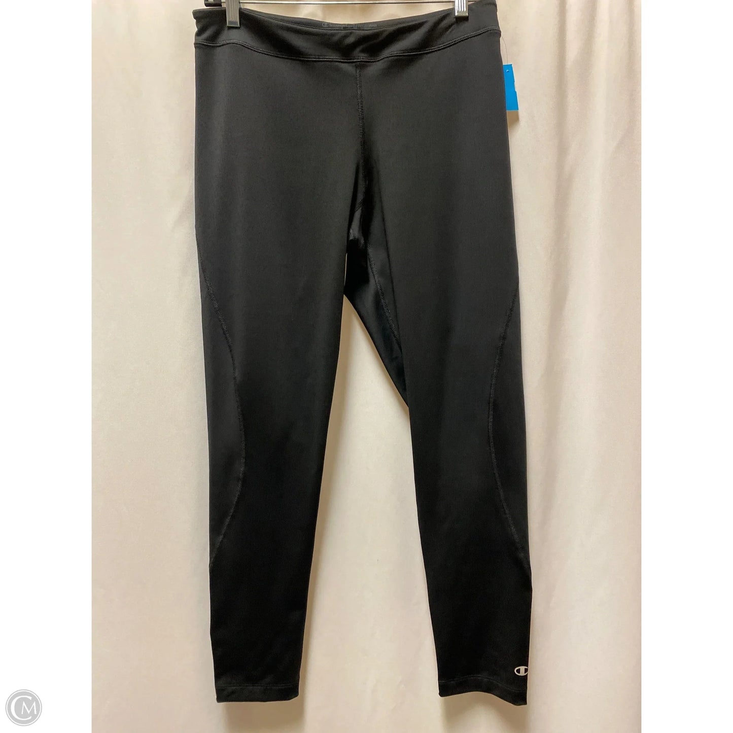 Athletic Leggings By Champion In Black, Size: L