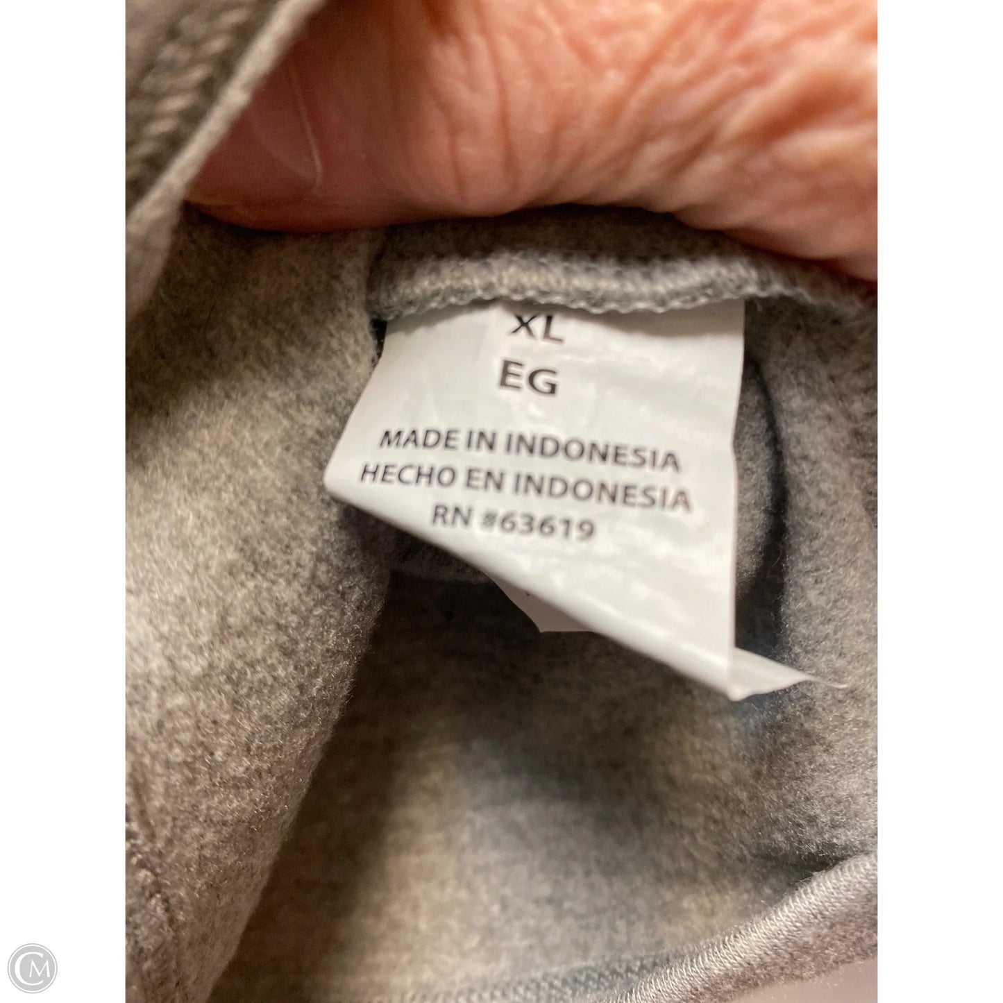 Sweatshirt Crewneck By Bebe In Grey, Size: Xl