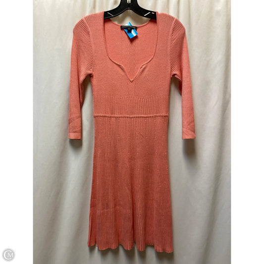 Dress Casual Midi By Boston Proper In Pink, Size: S