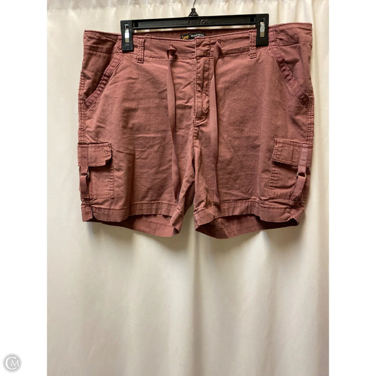 Shorts By Lee In Mauve, Size: 16