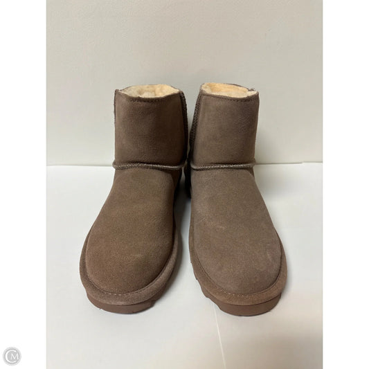 Boots Ankle Flats By Bearpaw In Taupe, Size: 7