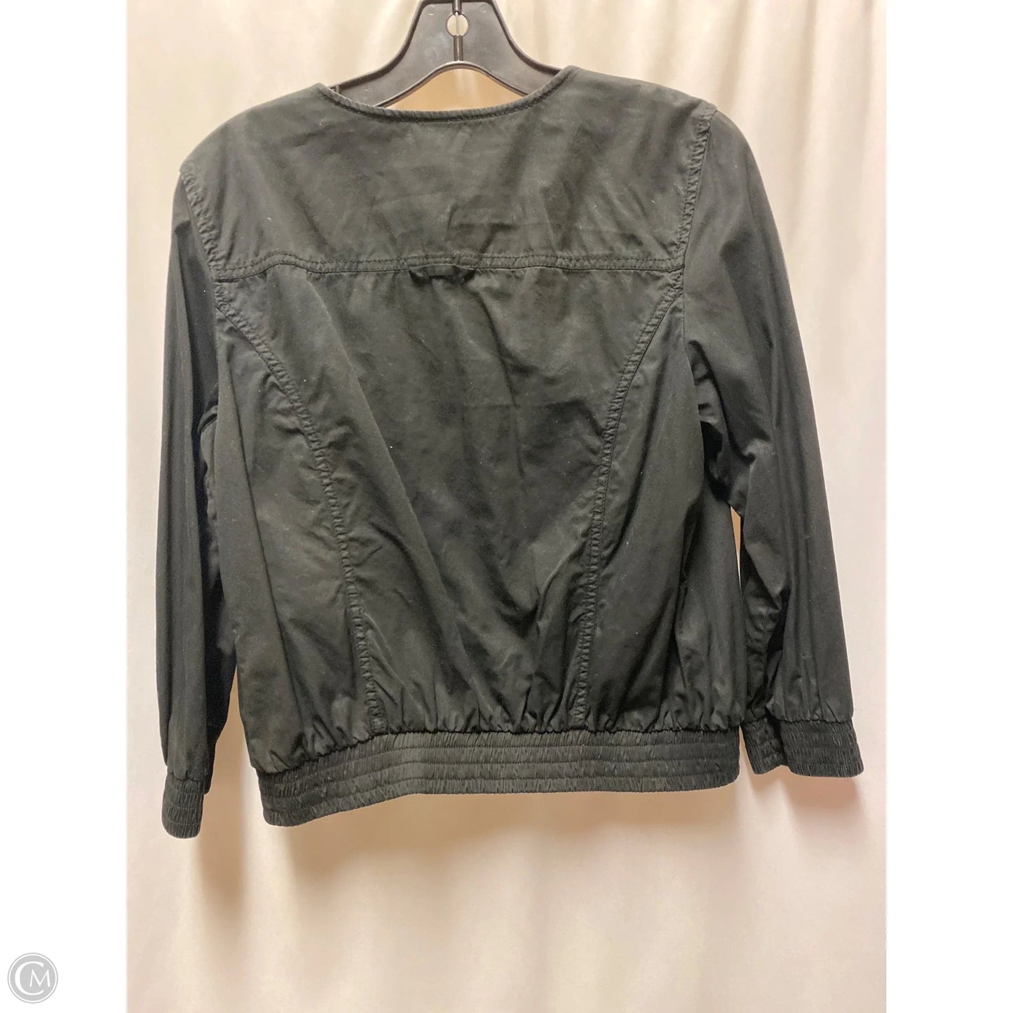 Jacket Shirt By Bebe In Black, Size: M