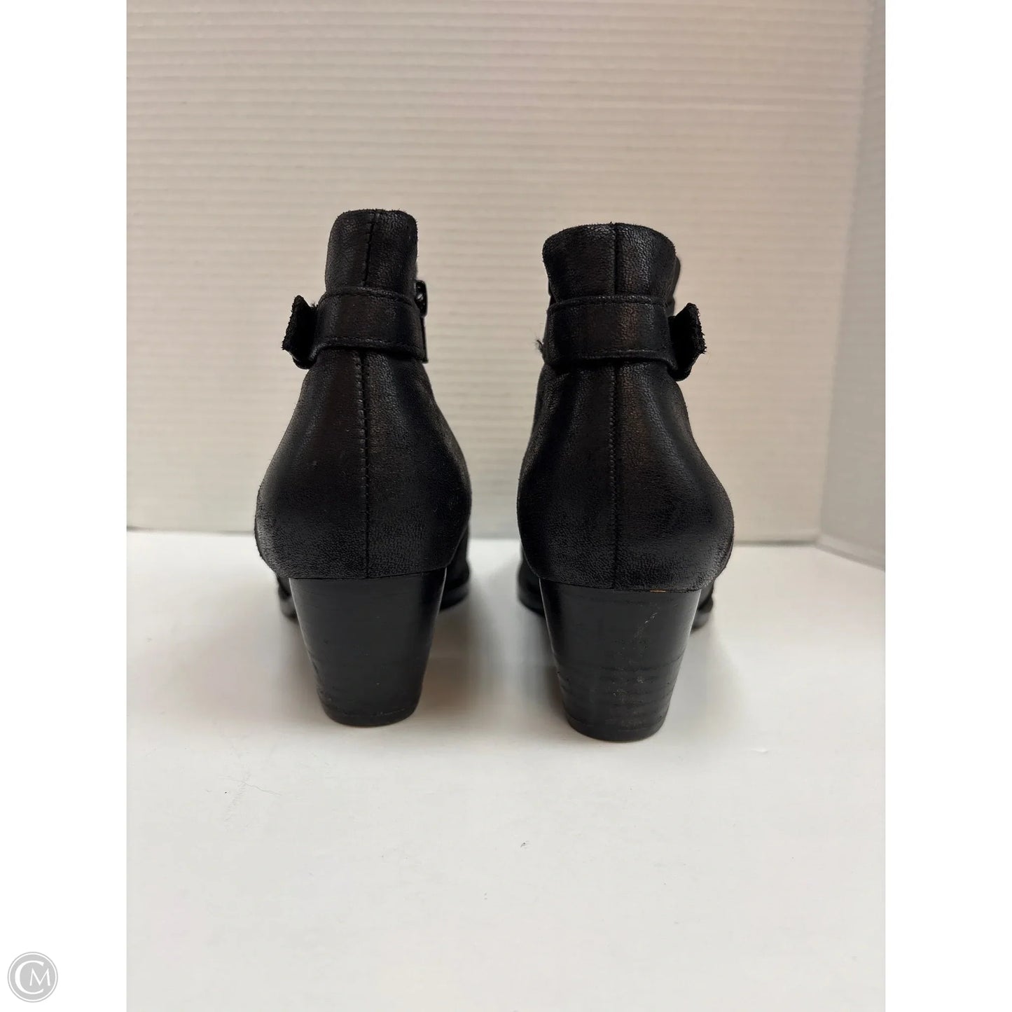 Boots Ankle Heels By Bare Traps In Black, Size: 7.5