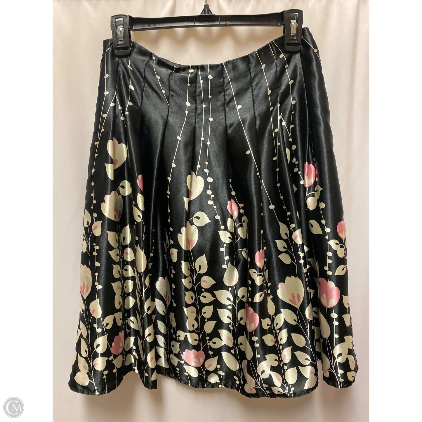 Skirt Midi By Dressbarn In Black, Size: S
