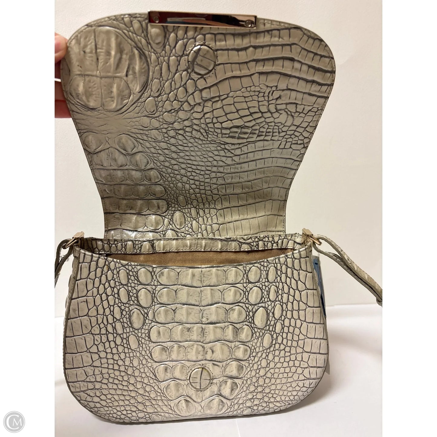 Crossbody Designer By Brahmin, Size: Medium