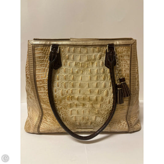 Handbag Designer By Brahmin, Size: Large