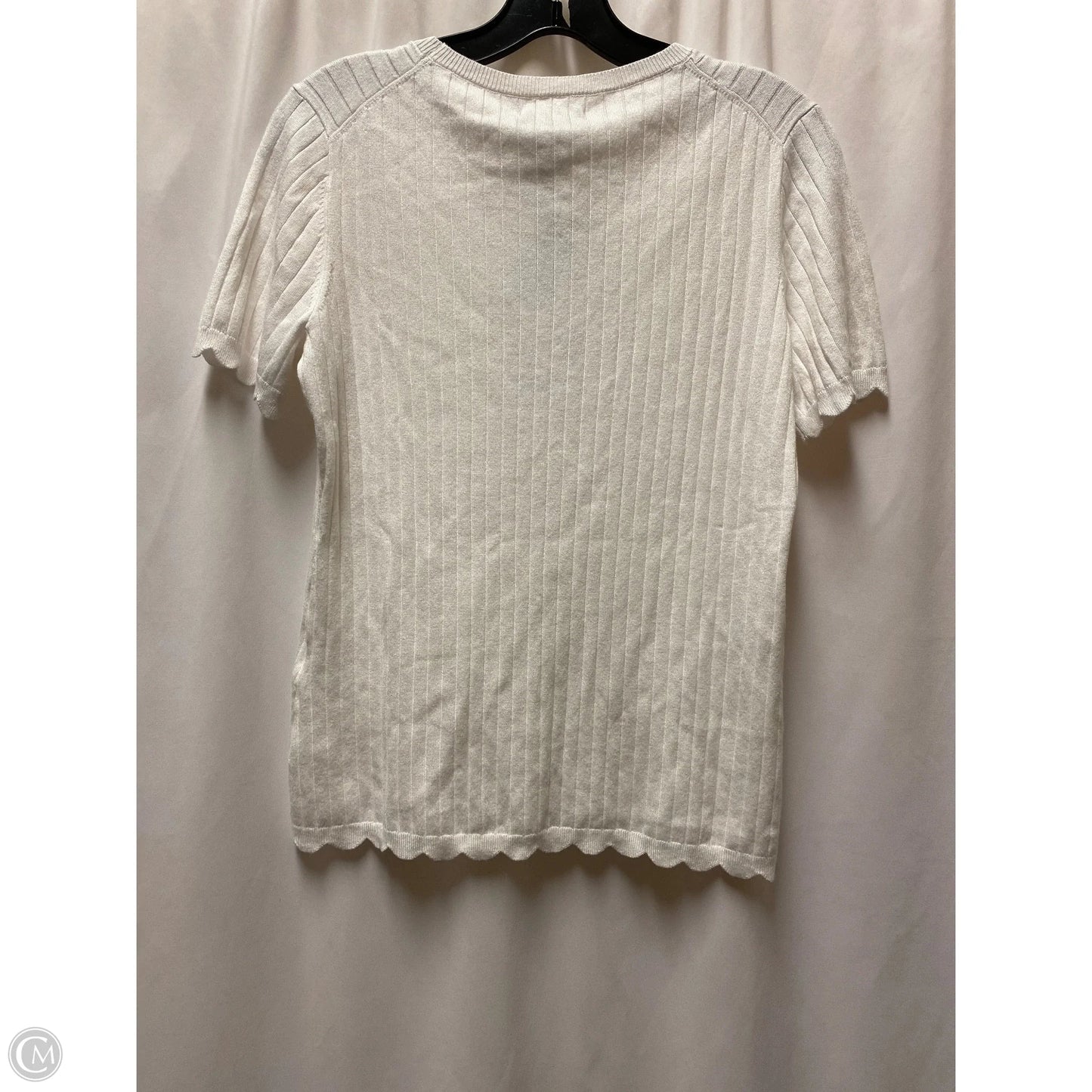 Top Short Sleeve By 41 Hawthorn In White, Size: M