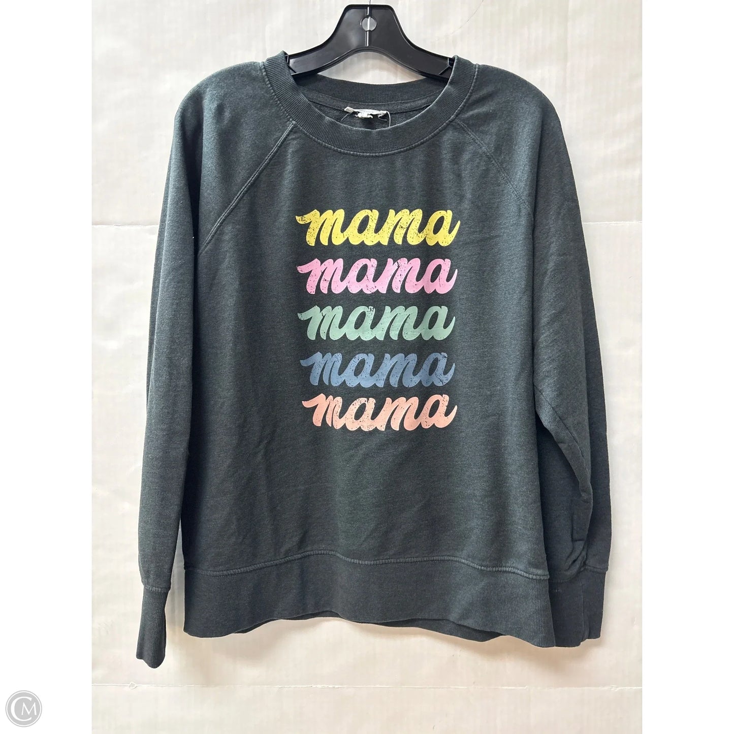 Sweatshirt Crewneck By Maurices In Grey, Size: M