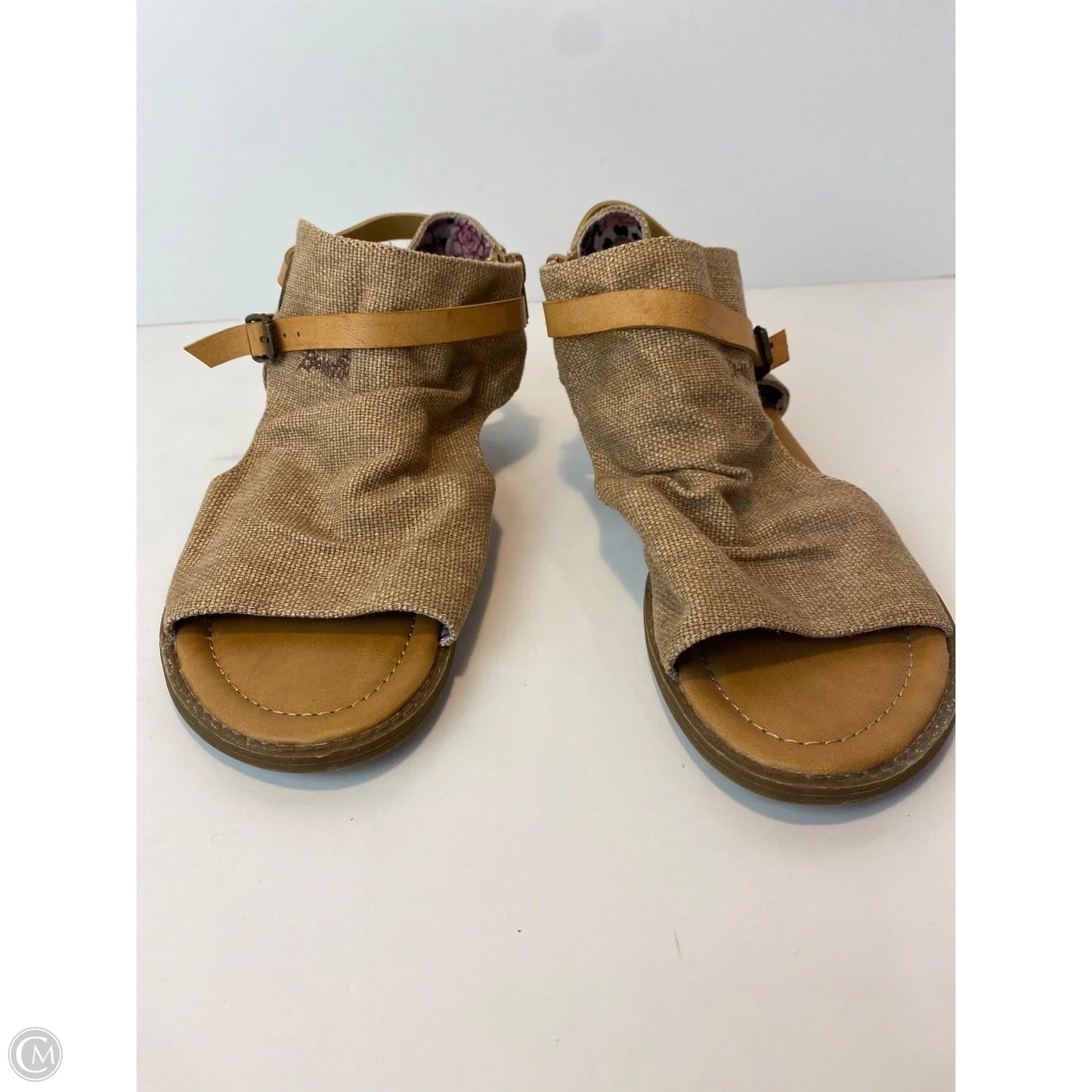 Sandals Flats By Blowfish In Tan, Size: 8.5