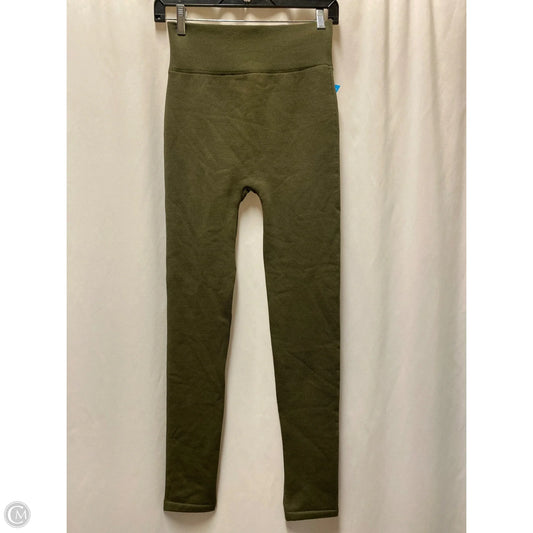 Pants Leggings By Charlie Paige In Green, Size: L