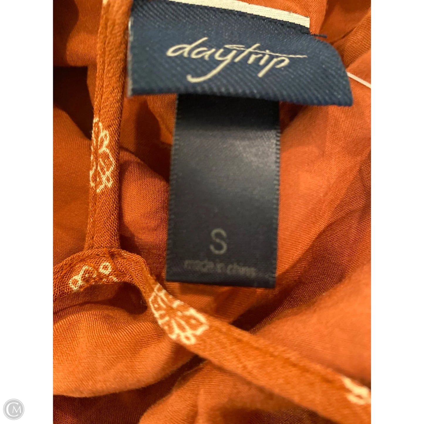 Tank Top By Daytrip In Copper, Size: S