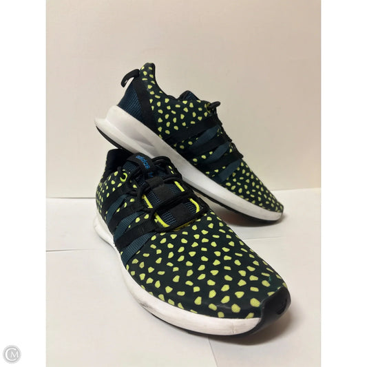 Shoes Athletic By Adidas In Yellow, Size: 9
