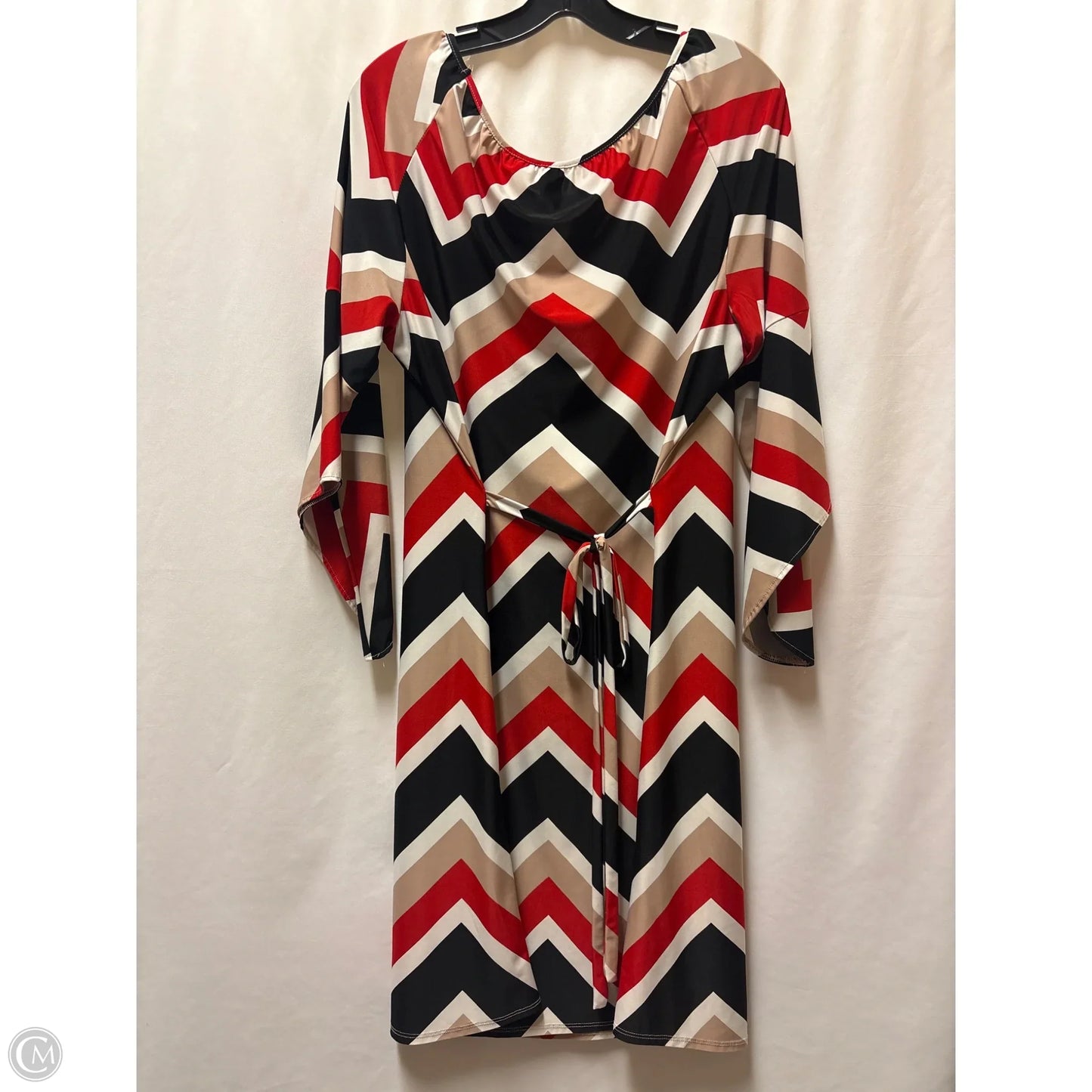 Dress Casual Midi By Tacera In Red, Size: Xl