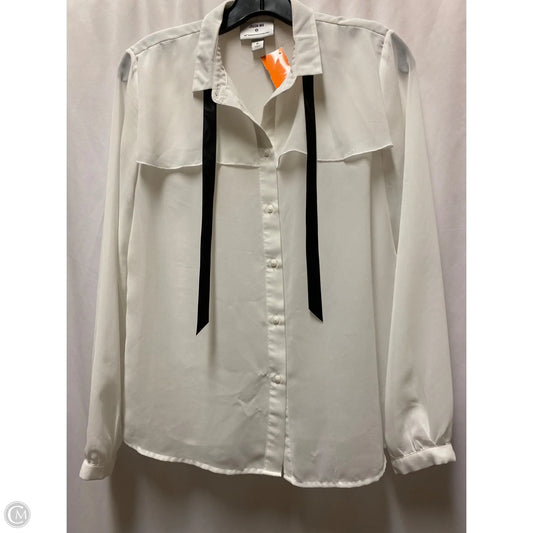 Top Long Sleeve Designer By Jason Wu In White, Size: S