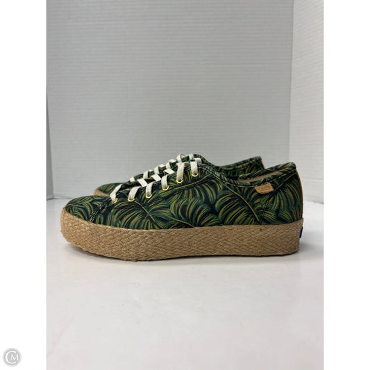 Shoes Sneakers By Keds In Green, Size: 7