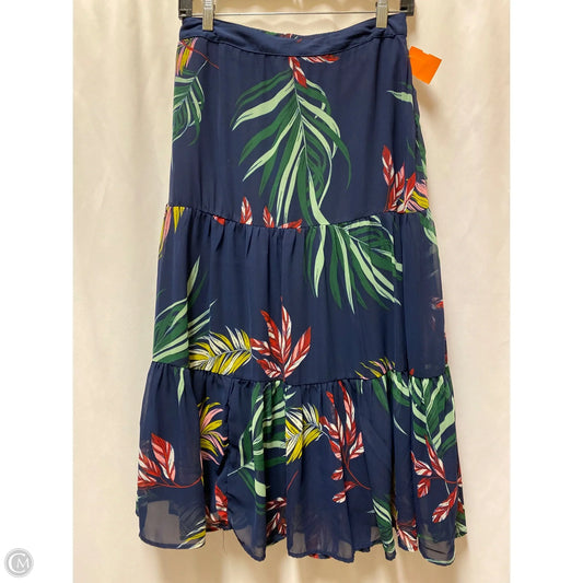 Skirt Maxi By Japna In Navy, Size: M