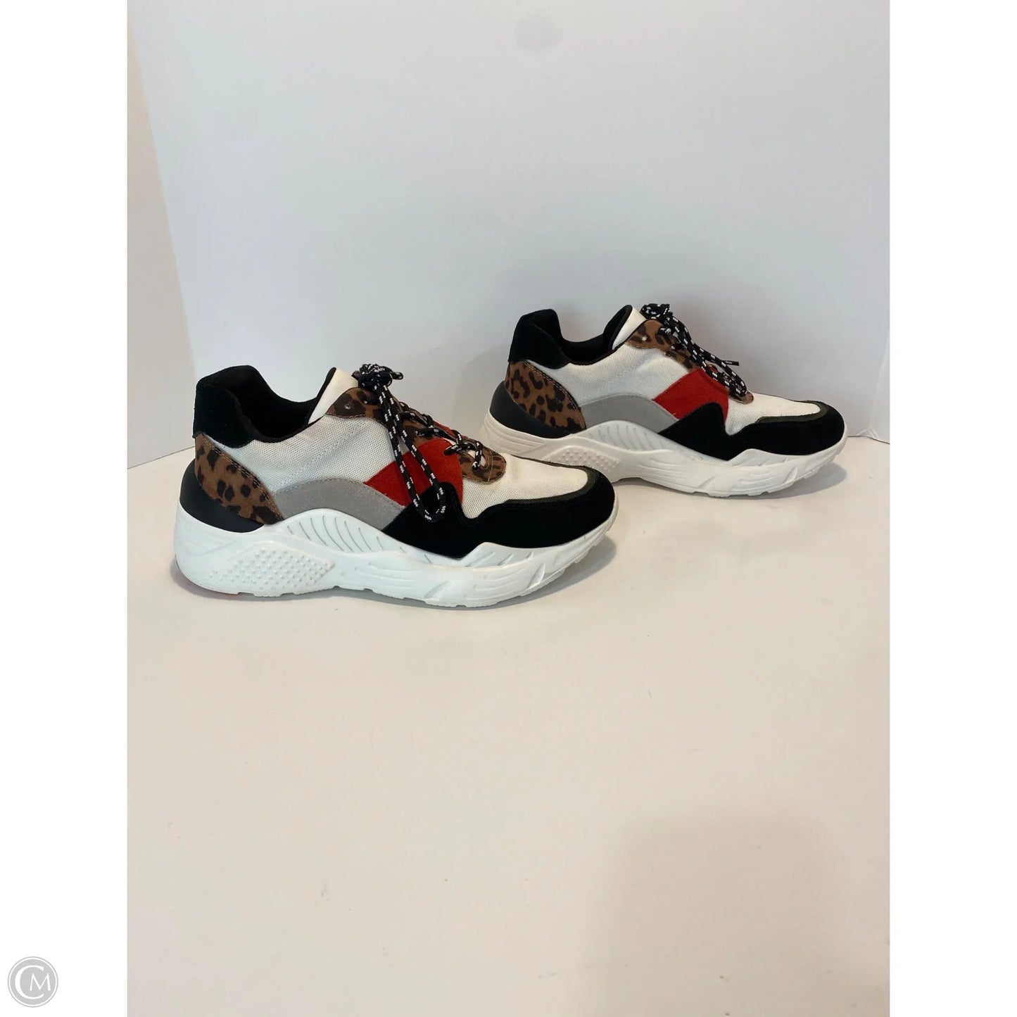 Shoes Athletic By Steve Madden In Animal Print, Size: 9.5