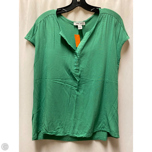 Top Sleeveless By Nine West In Green, Size: S