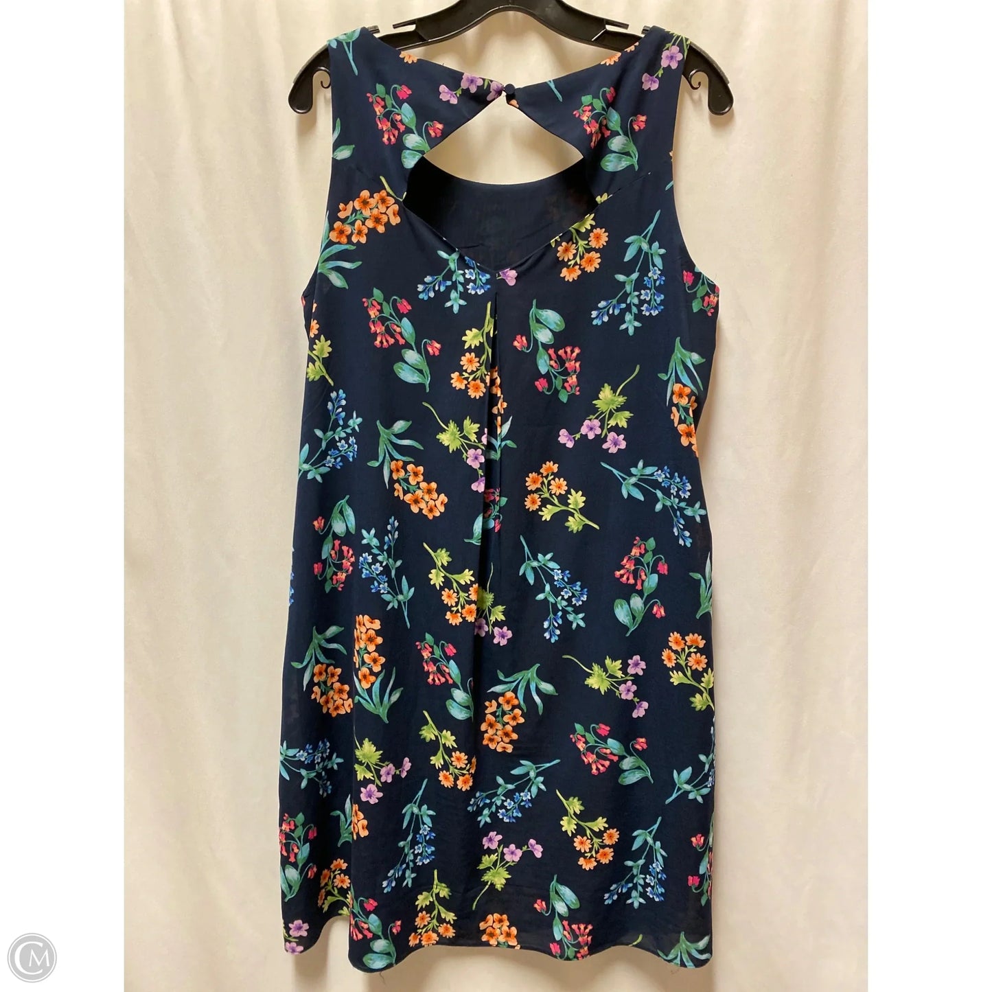 Dress Casual Midi By Philosophy In Navy, Size: L