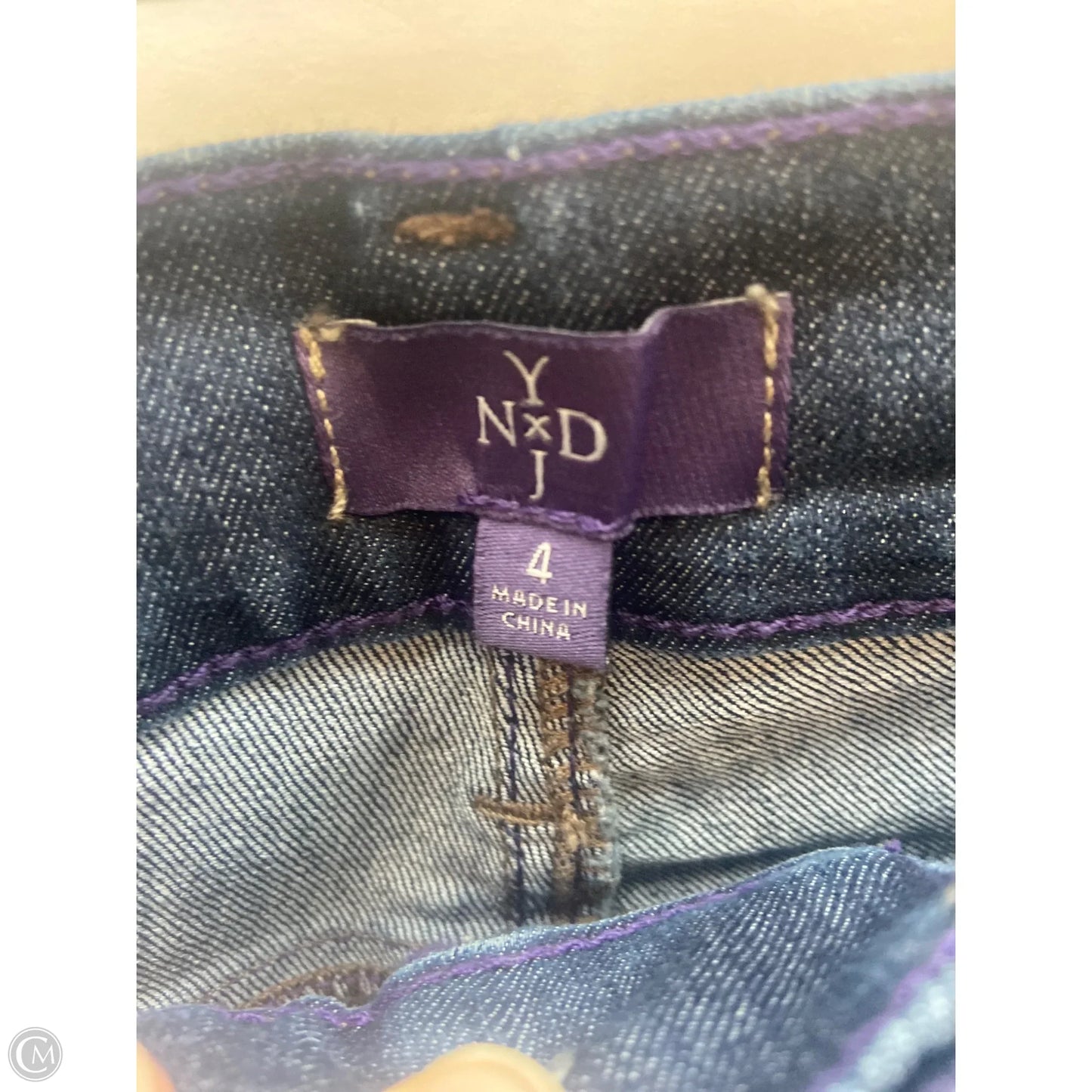 Shorts By Not Your Daughters Jeans In Blue Denim, Size: 4